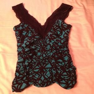 Free people lace tank top
