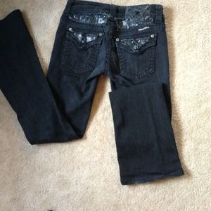 ❌SOLD!❌ Black Miss Me jeans