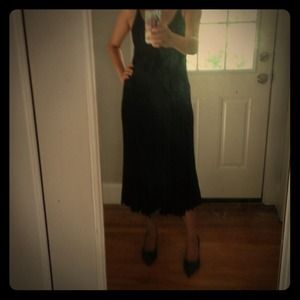 Mango black sparkly lined knit