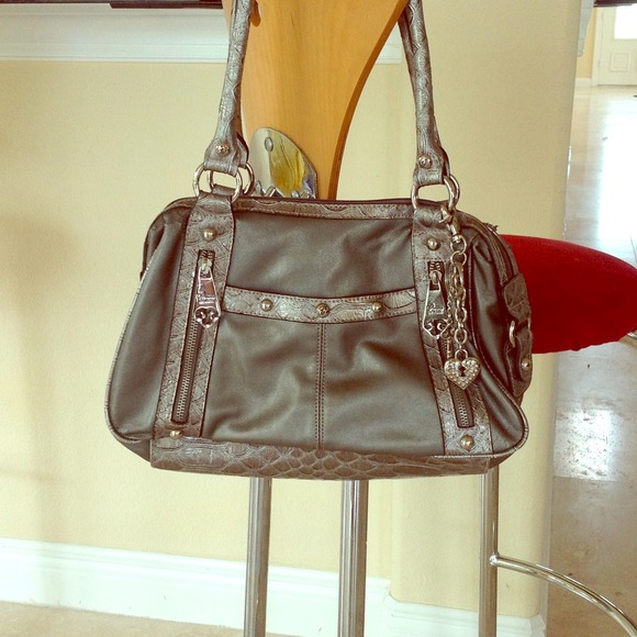 Silver/ metallic purse