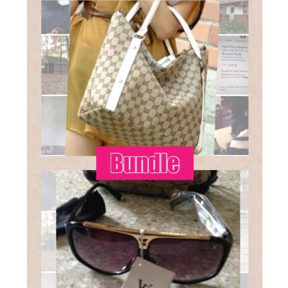 Bundle  Handbag and sunglasses