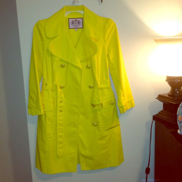 Authentic Juicy Couture trench coat - Picture 1 of 4