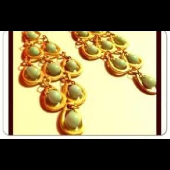 Light green and good earrings