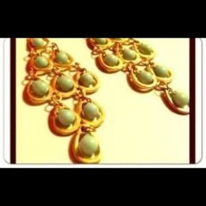 Light green and good earrings