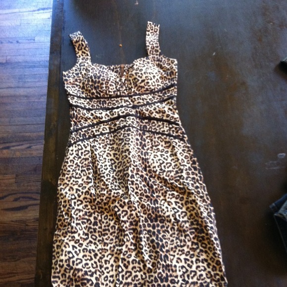 Leopard print dress!