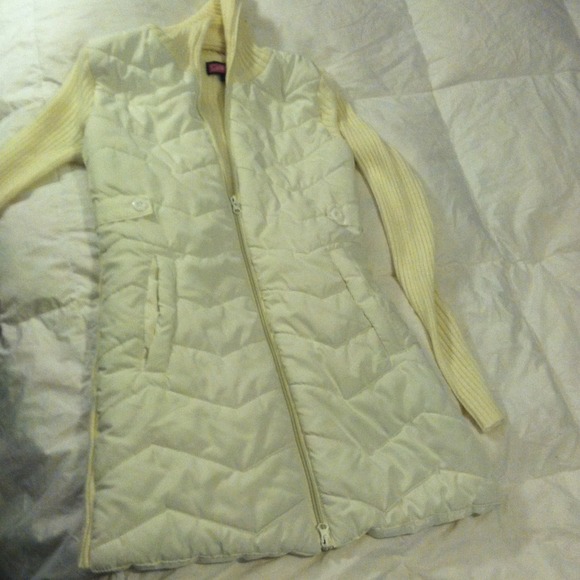 Puffy long vest