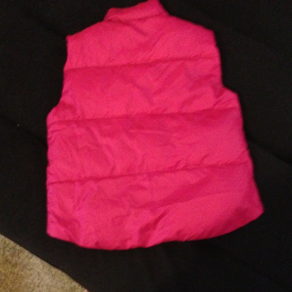 ***SOLD***A reversible pink and navy blue vest - Picture 2 of 4
