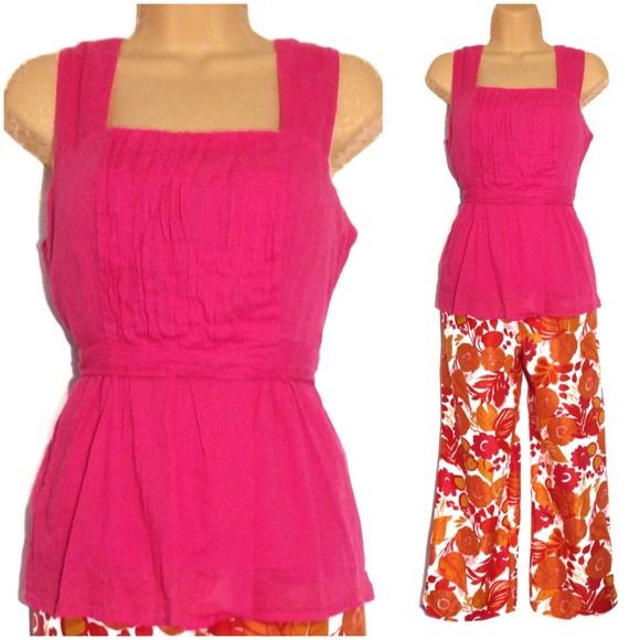🚫Sold🚫#73 Pink Medium Sleeveless Top