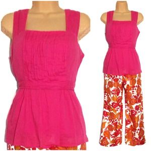 🚫Sold🚫#73 Pink Medium Sleeveless Top
