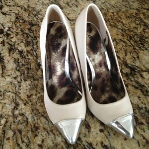 Charlotte Russe off white shoes