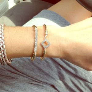 Bracelets together as a set or sell them separate.