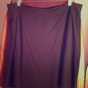 ⚡️Size L , medium length brown skirt
