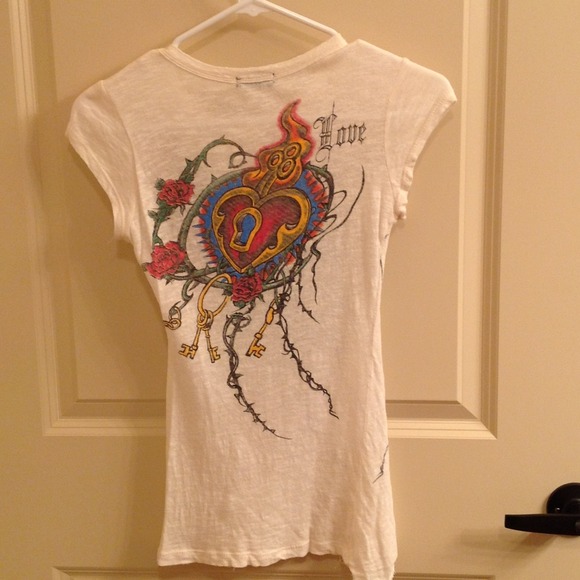 Wet seal burnout tee - Picture 3 of 3