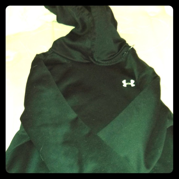 Under Armor hoodie, black. Never worn
