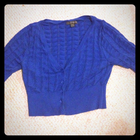 Blue sweater