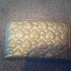 White gold wallet