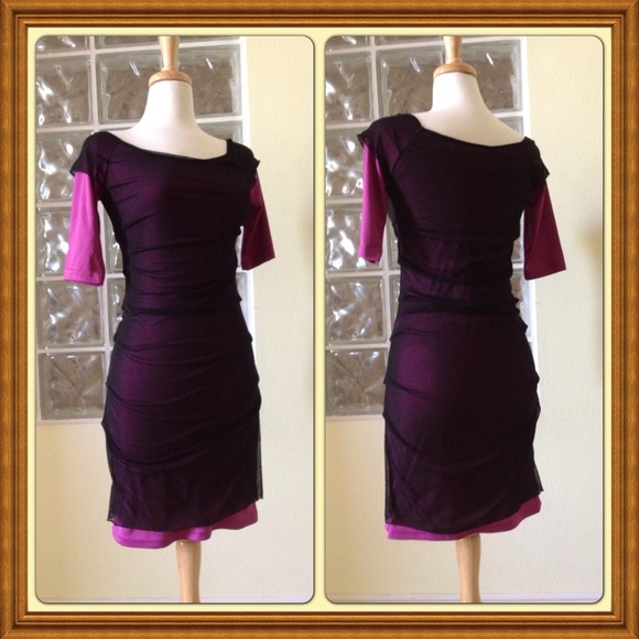 Reduced! Black n pink dress