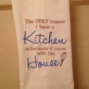 Only reason towel homemade
