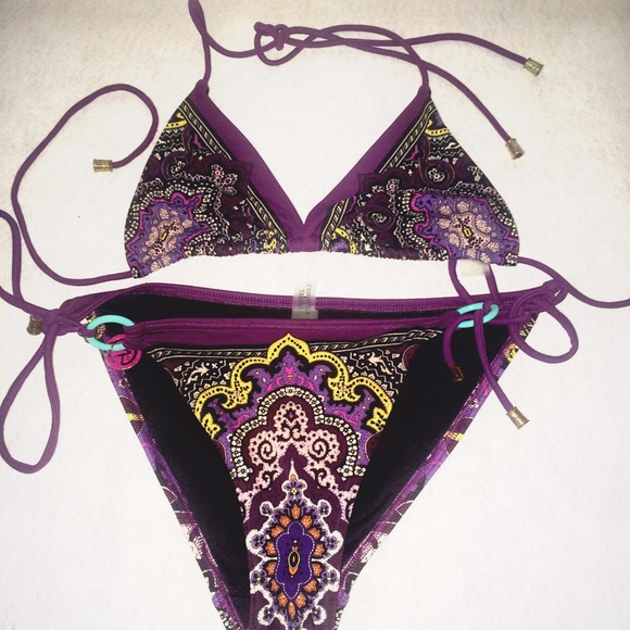 Victoria Secret purple bikini