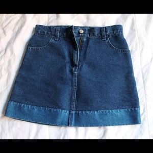 Vintage Denim Skirt