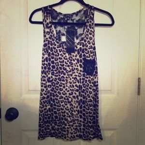 Cheetah Print tank top