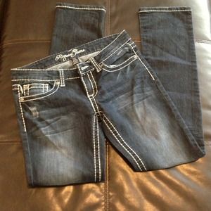 Request jeans and blue dress.  Traded