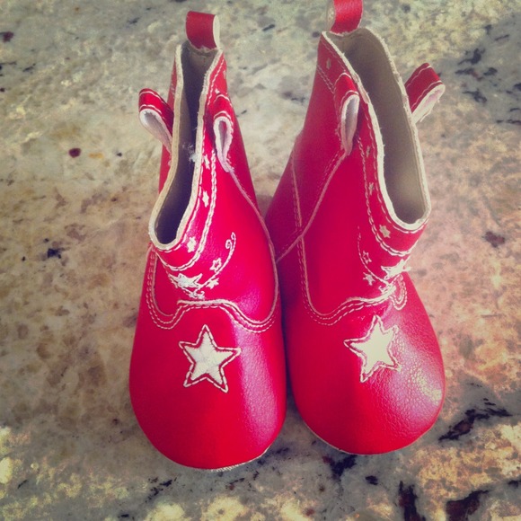 Old navy red cowgirl boots
