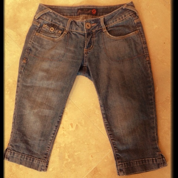 Denim Capri