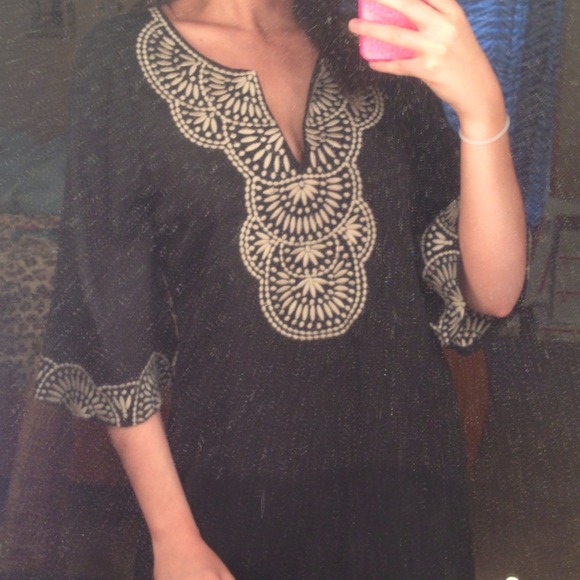 SOLD!✋✋Black & mocha dress :) - Picture 3 of 3