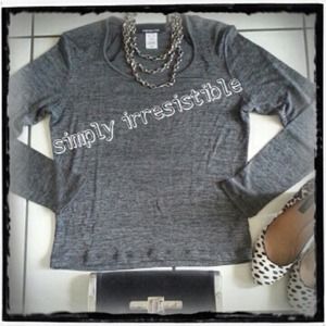 Jones New York Silk Long-Sleeved Top