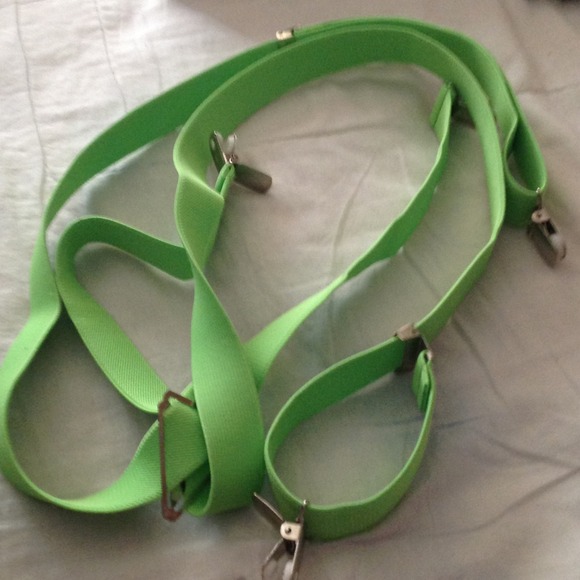 Green suspenders