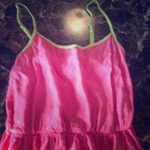 Cute summer dress, green straps. Target. Worn once