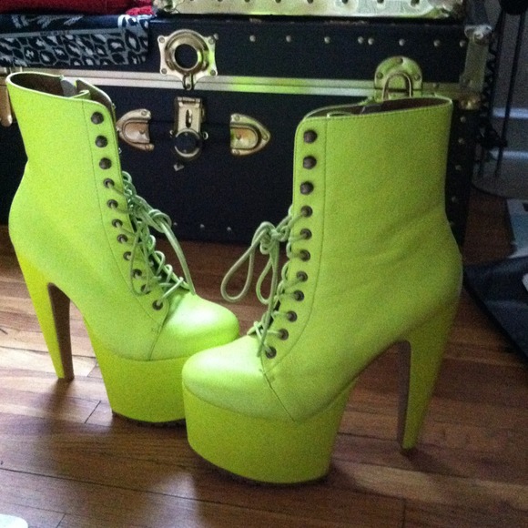 βSOLDβ Jeffrey Campbell x Human Aliens Boots - Picture 3 of 4