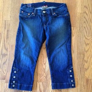 Capris denim jeans