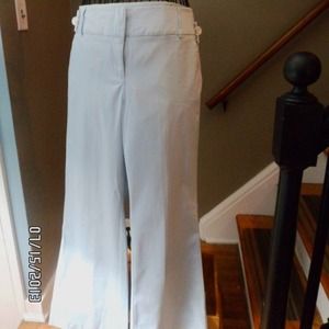 Bright baby blue trousers