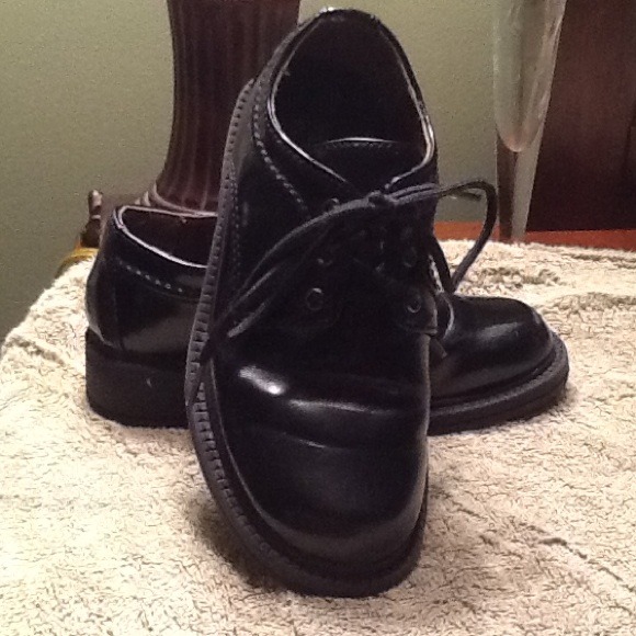 Toddler Boy Black Dress Shoes