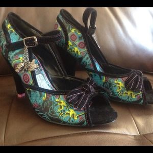 Iron fist sugar skull heels