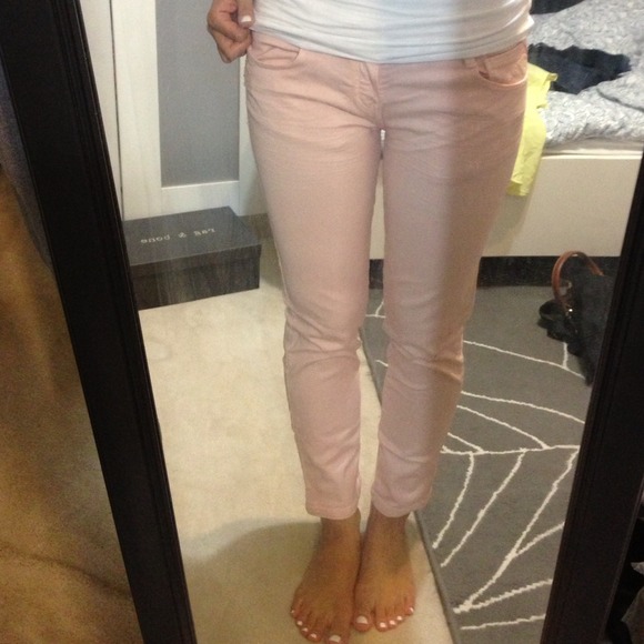 🚫Bundled!🚫Zara light pink skinnies size 4
