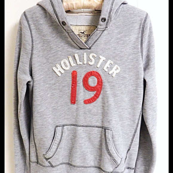 Hollister Grey Sweatshirt