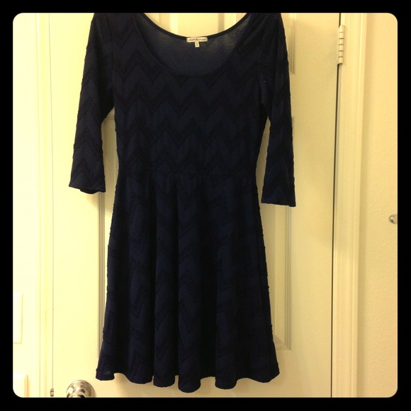 Navy Blue Dress