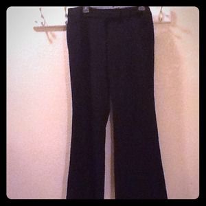 BOOTCUT CLASSIC BLACK CAREER SLACKS 6P