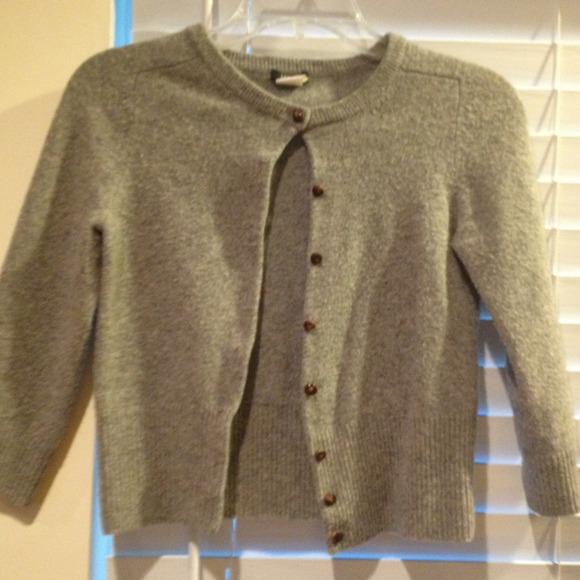 J Crew Grey Sweater - Picture 2 of 2
