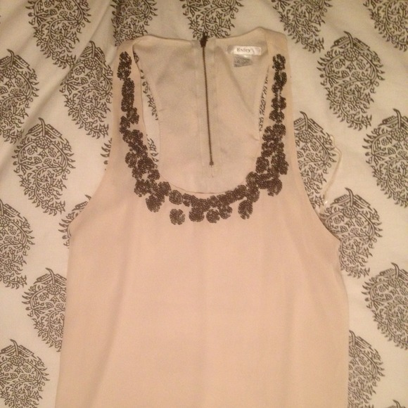 Trendy Embellished tank- DON'T MISS THIS DEAL!!