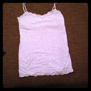 Lace Trim Tank