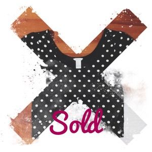 Polka dot crop top