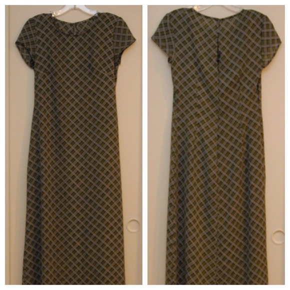 Esprit Green & White pattern