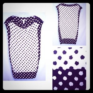 ❌SOLD❌Diane von Furstenberg Floral Dot Silk Dress