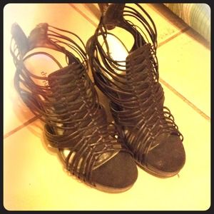 High heel gladiator shoes!