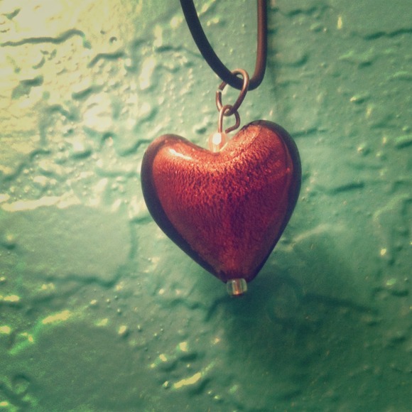 Purple Heart necklace 💜