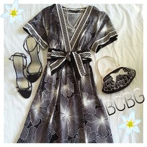 BCBG MaxAzria Short-Sleeved Dress